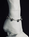 銀のマガタマの腕輪 ブラック×シルバー 2営業日以内に発送 - Kenichi Asano Studio – Custom Jewelry & Sculpture / by 淺野屋健一
