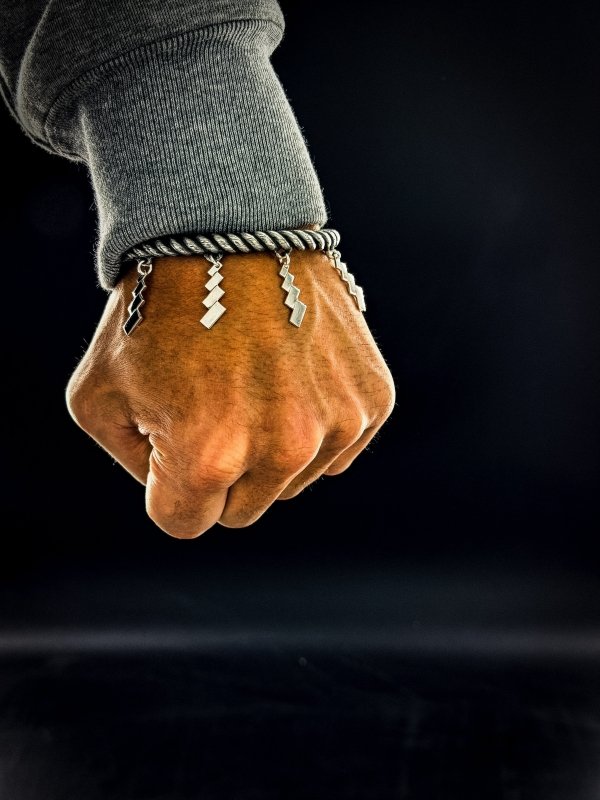 しめ縄バングル-太 – Kenichi Asano Studio – Custom Jewelry