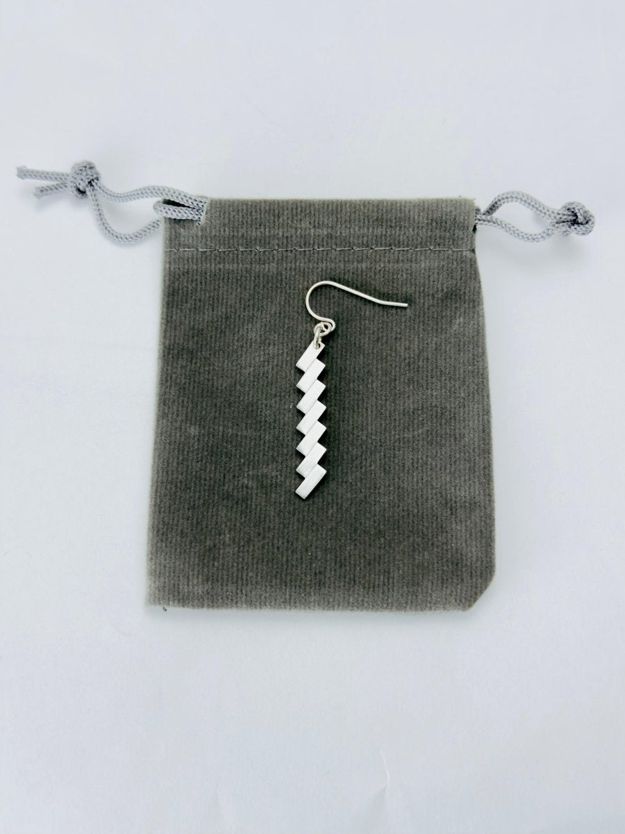 稲妻のピアス - 大 3営業日以内に発送 - Kenichi Asano Studio – Custom Jewelry & Sculpture / by 淺野屋健一