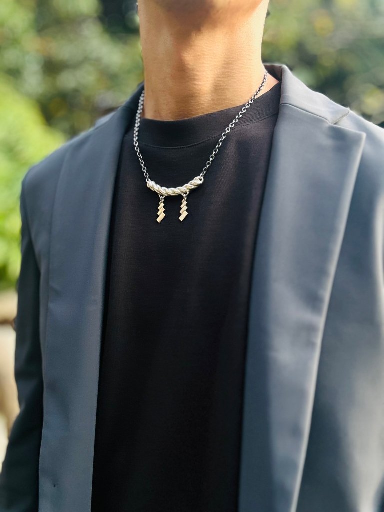 しめ縄のネックレス - 太 7営業日以内に発送 - Kenichi Asano Studio – Custom Jewelry & Sculpture / by 淺野屋健一