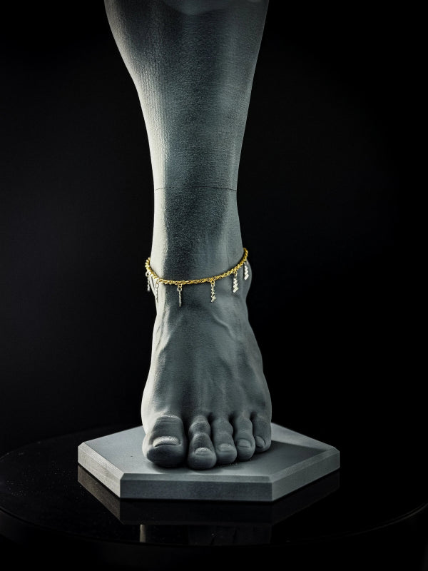 しめ縄アンクレット – Kenichi Asano Studio – Custom Jewelry