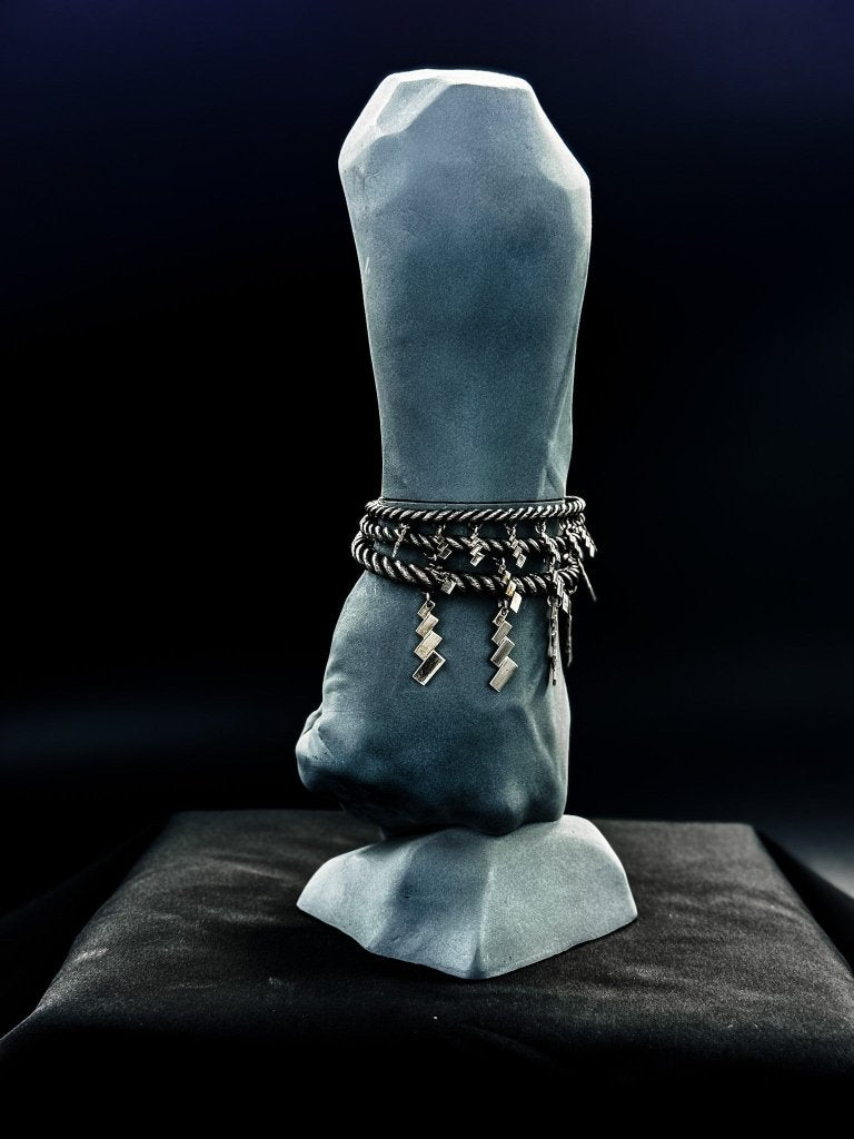 しめ縄バングル-太、普、細-3本セット – Kenichi Asano Studio