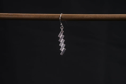 稲妻のピアス - 小　3営業日以内に発送 - Kenichi Asano Studio – Custom Jewelry & Sculpture / by 淺野屋健一
