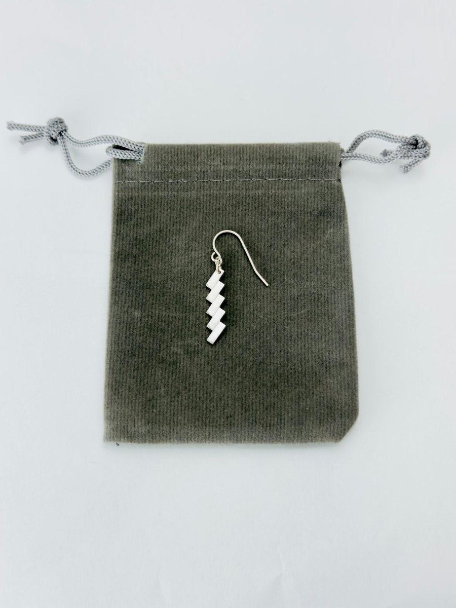 稲妻のピアス - 小　3営業日以内に発送 - Kenichi Asano Studio – Custom Jewelry & Sculpture / by 淺野屋健一