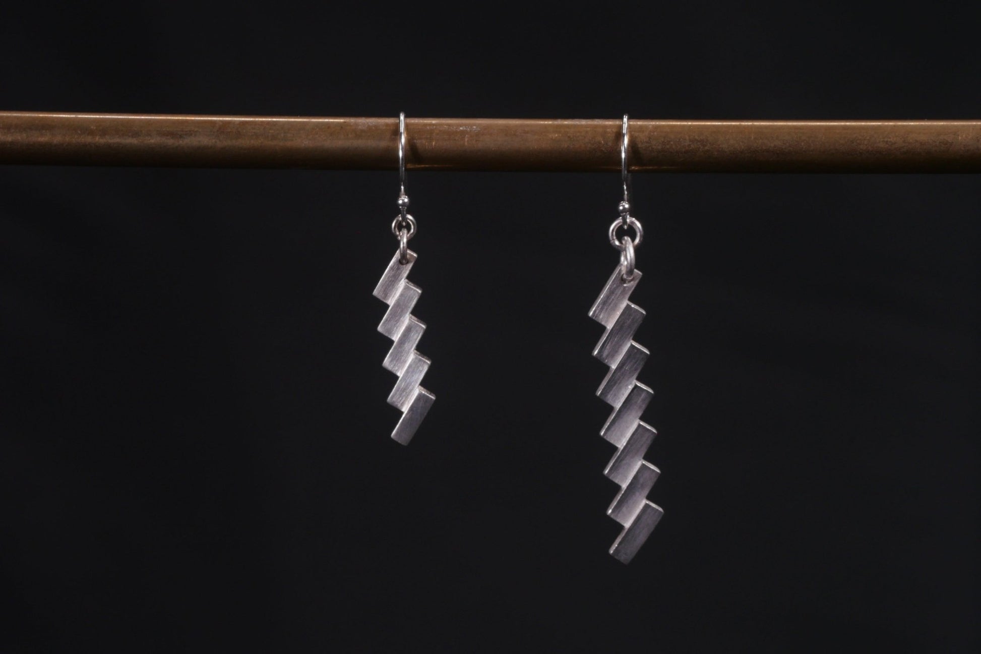 稲妻のピアス - 大　3営業日以内に発送 - Kenichi Asano Studio – Custom Jewelry & Sculpture / by 淺野屋健一