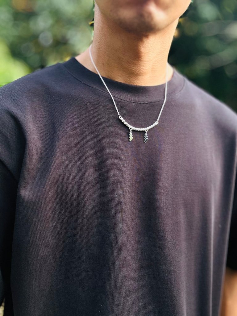 しめ縄のネックレス - 細　4営業日以内に発送 - Kenichi Asano Studio – Custom Jewelry & Sculpture / by 淺野屋健一