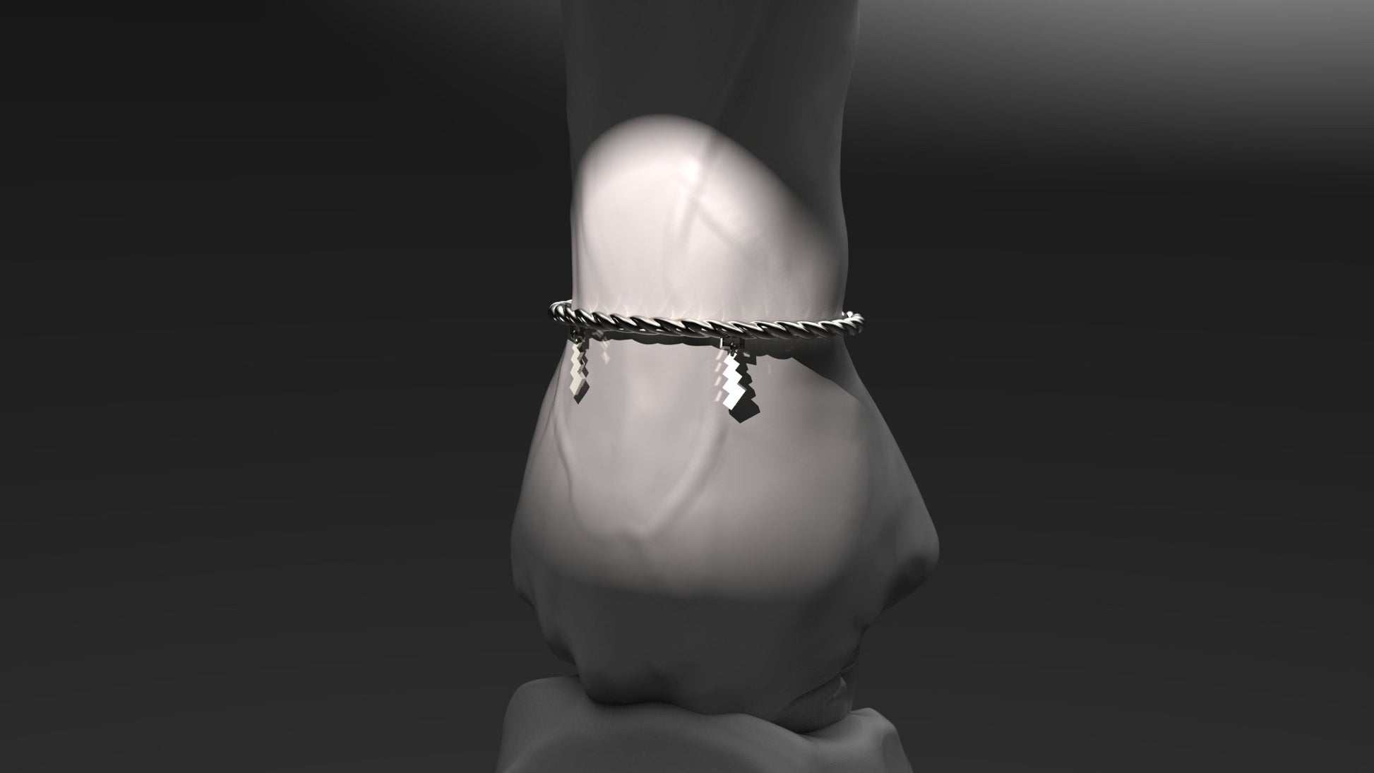 しめ縄バングル – プラチナ900 限定モデル（二周年記念限定） - Kenichi Asano Studio – Custom Jewelry & Sculpture / by 淺野屋健一