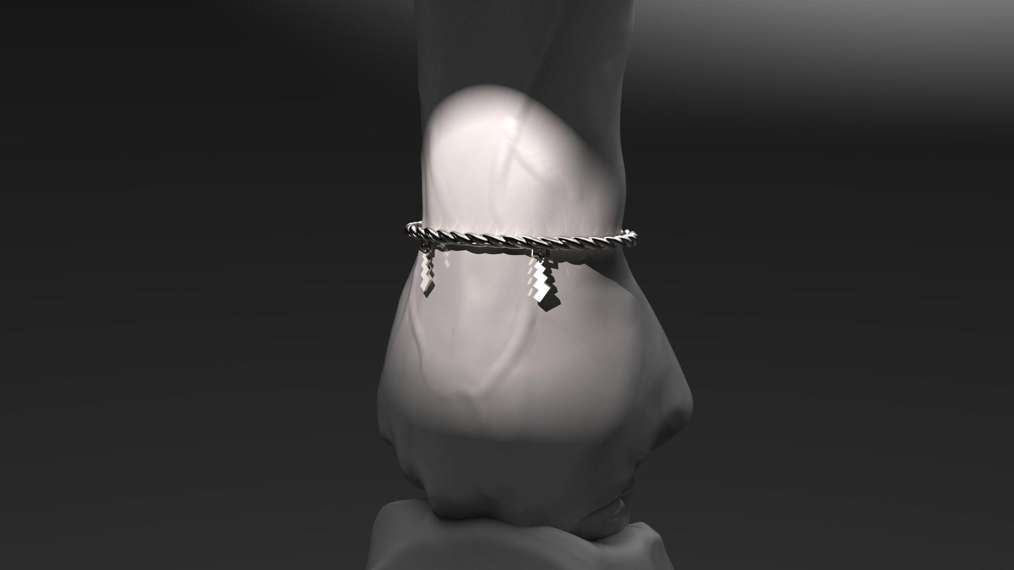 しめ縄バングル – プラチナ900 限定モデル（二周年記念限定） - Kenichi Asano Studio – Custom Jewelry & Sculpture / by 淺野屋健一