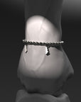 しめ縄バングル – プラチナ900 限定モデル（二周年記念限定） - Kenichi Asano Studio – Custom Jewelry & Sculpture / by 淺野屋健一