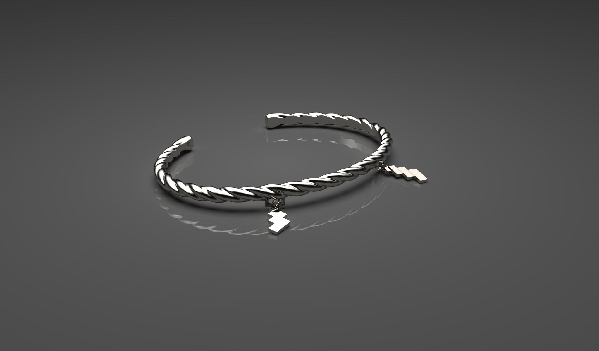 しめ縄バングル – プラチナ900 限定モデル（二周年記念限定）受注生産