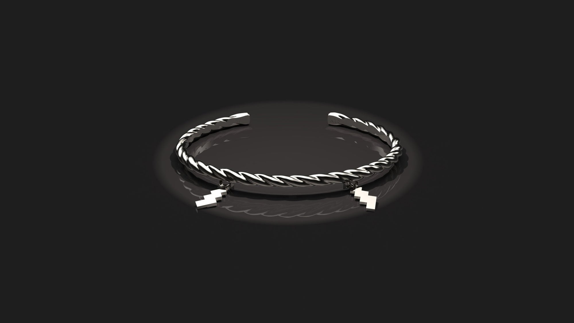 しめ縄バングル – プラチナ900 限定モデル（二周年記念限定） - Kenichi Asano Studio – Custom Jewelry & Sculpture / by 淺野屋健一