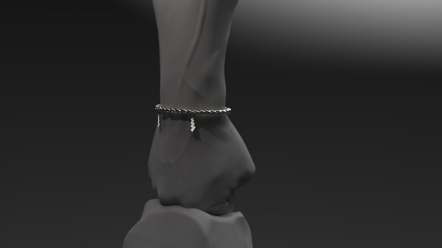 しめ縄バングル – プラチナ900 限定モデル（二周年記念限定） - Kenichi Asano Studio – Custom Jewelry & Sculpture / by 淺野屋健一
