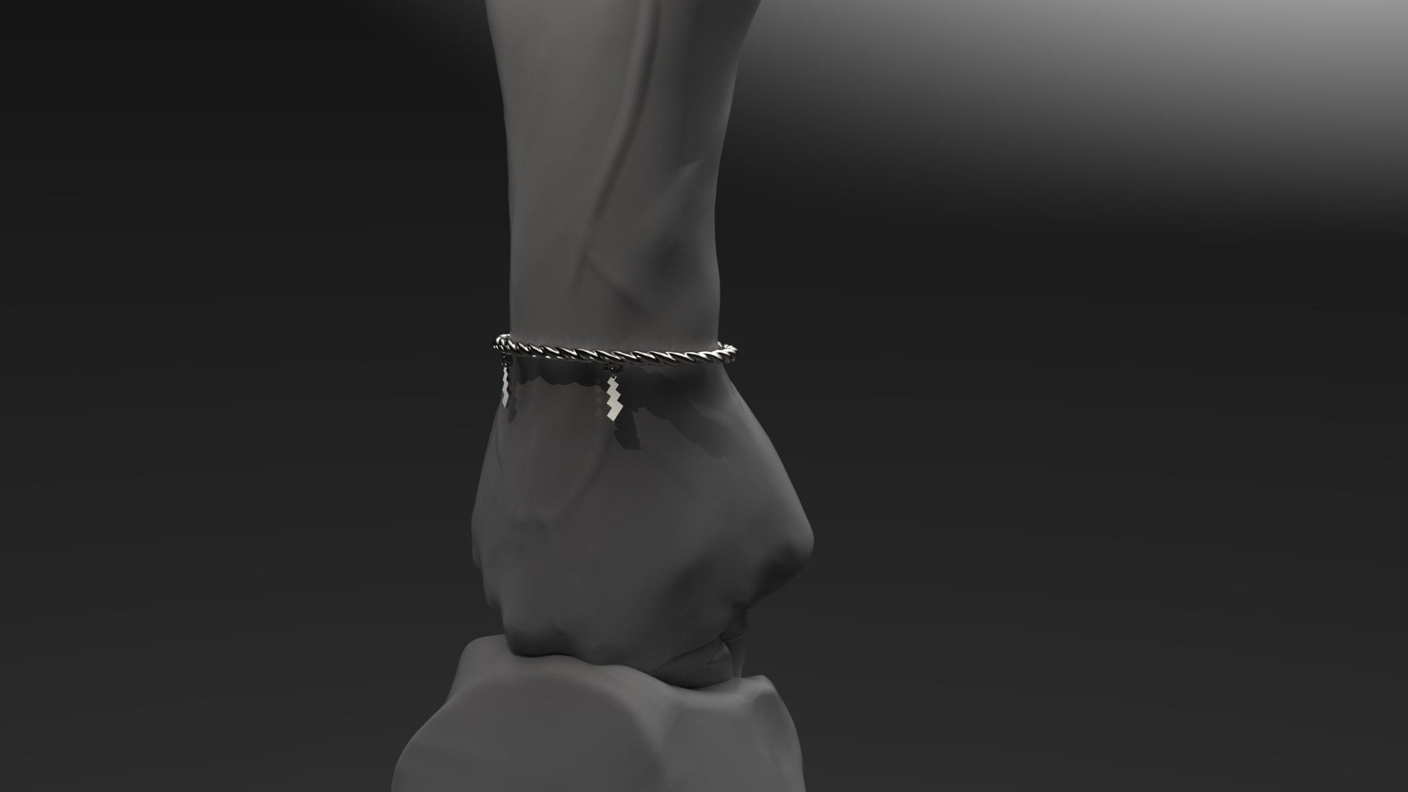 しめ縄バングル – プラチナ900 限定モデル（二周年記念限定） - Kenichi Asano Studio – Custom Jewelry &amp; Sculpture / by 淺野屋健一