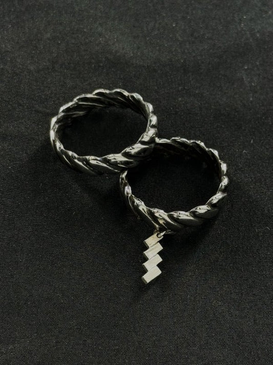 [NEW]しめ縄リング紙垂あり　11月下旬より順次発送 - Kenichi Asano Studio – Custom Jewelry & Sculpture / by 淺野屋健一