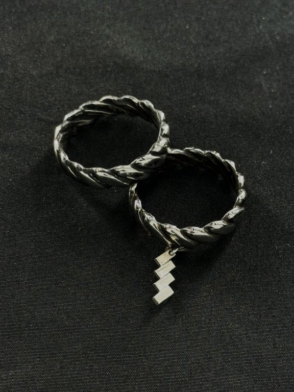 [NEW]しめ縄リング紙垂あり　11月下旬より順次発送 - Kenichi Asano Studio – Custom Jewelry & Sculpture / by 淺野屋健一