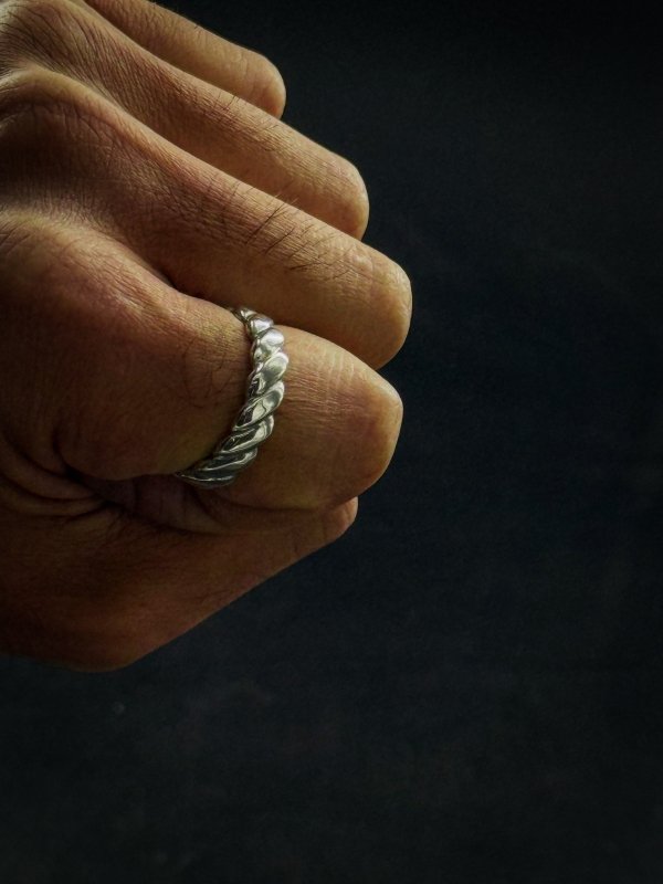 NEW]しめ縄リング – Kenichi Asano Studio – Custom Jewelry