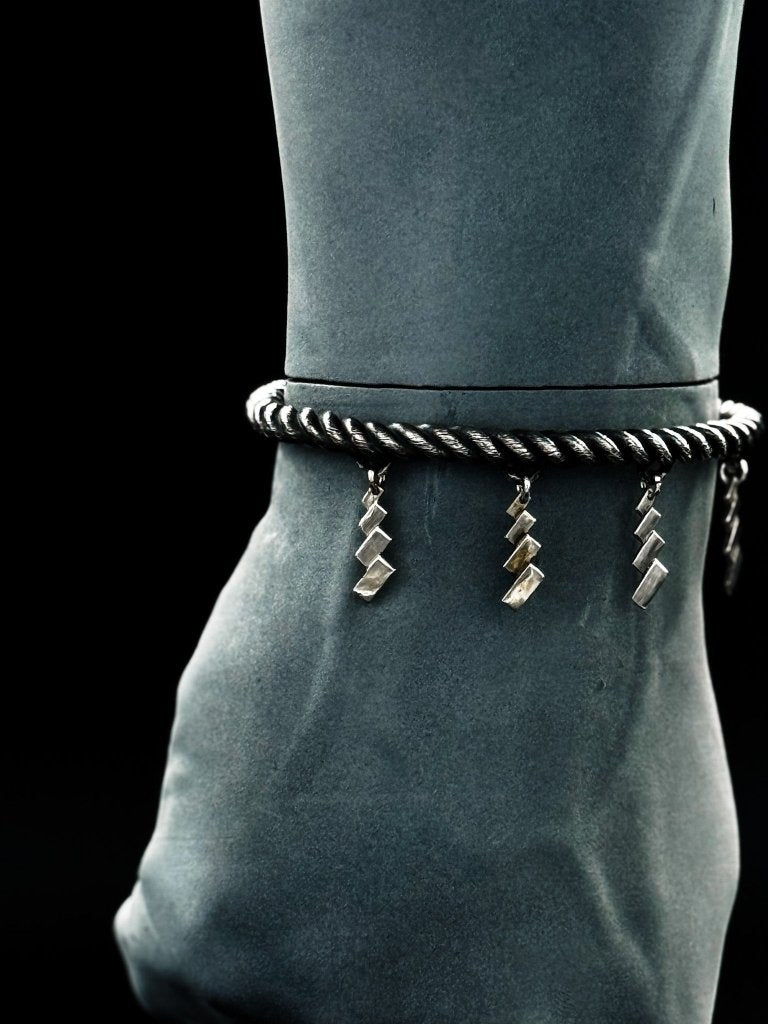 沖縄アダン＊バングル56 316L Hawaiian zirconia bangle VB4-84 | VERIELA